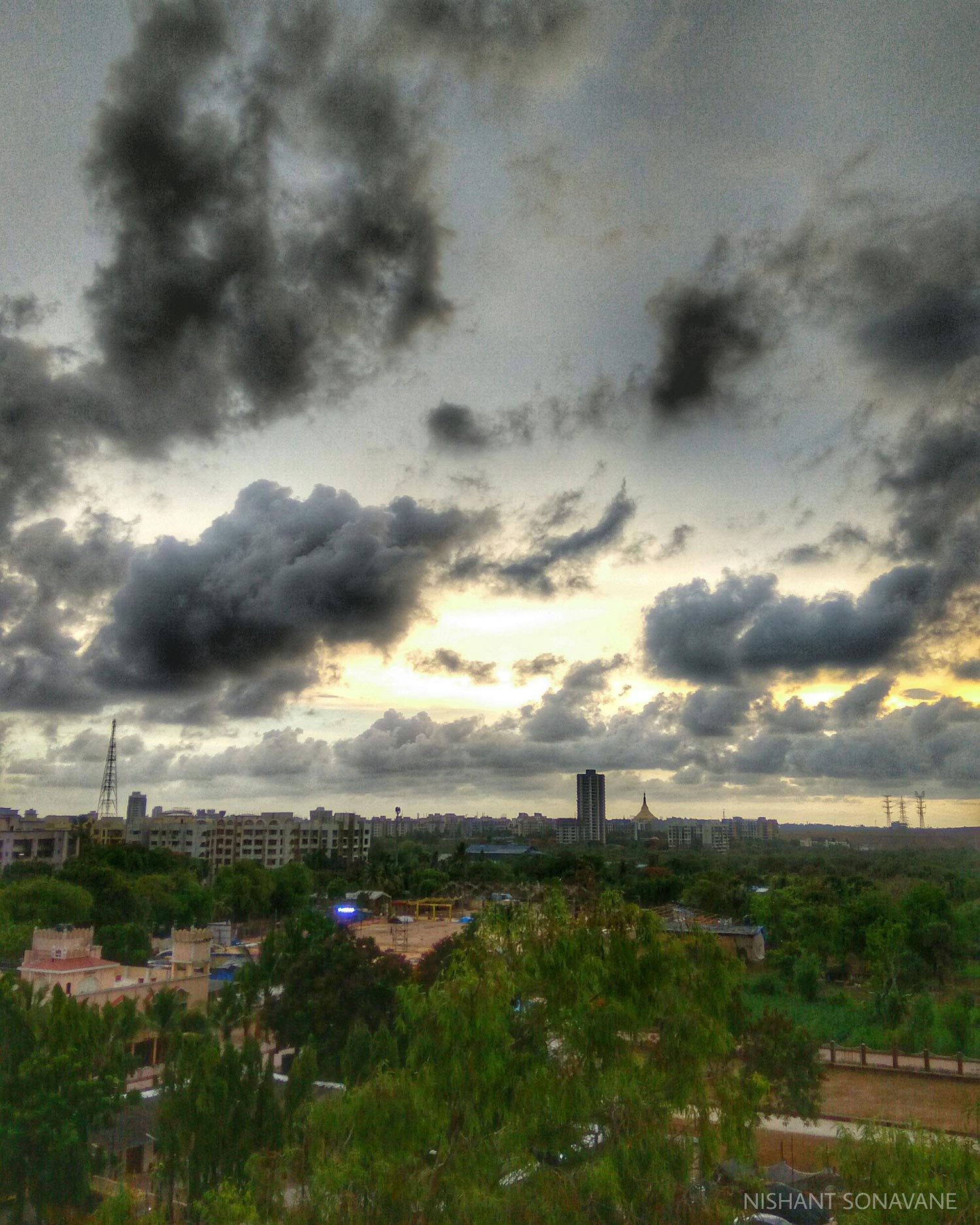 Clouds And Pagoda 1